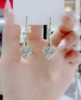 Advanced fashionable earrings, 2022, internet celebrity, light luxury style, high-quality style, city style