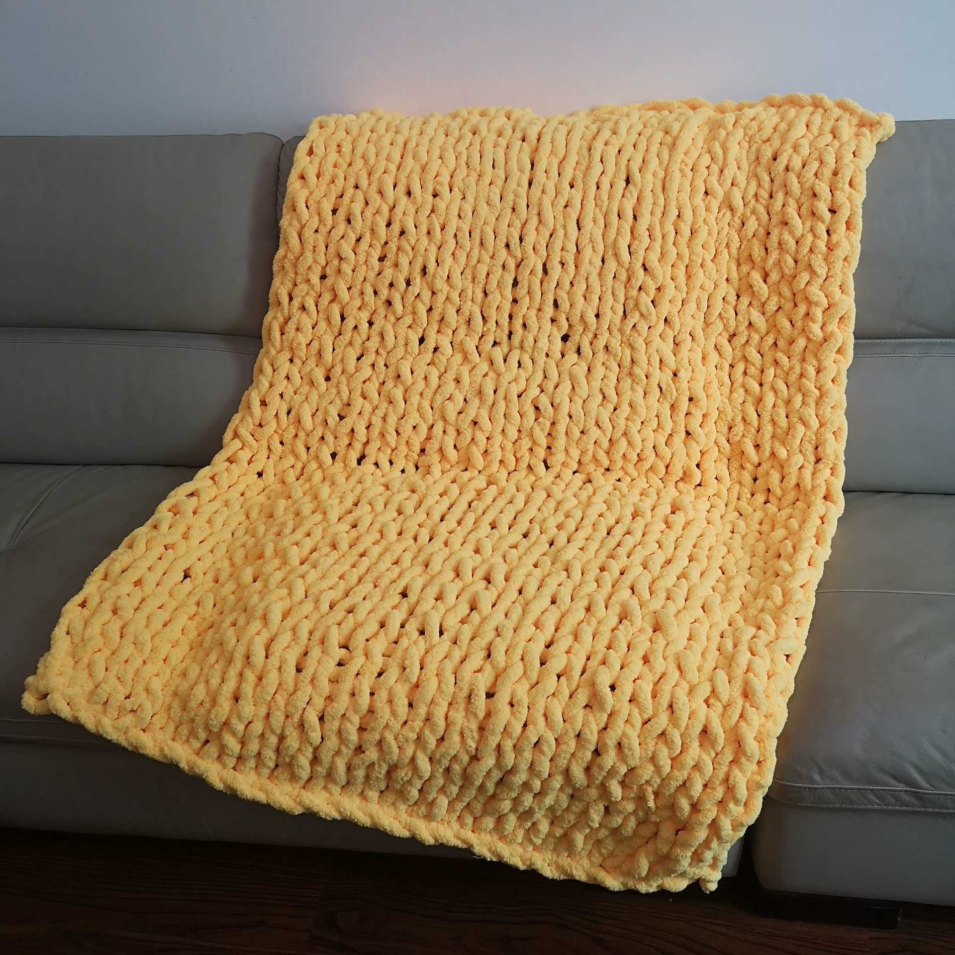 Knitted woven duvet, sofa, DIY, Amazon, wish