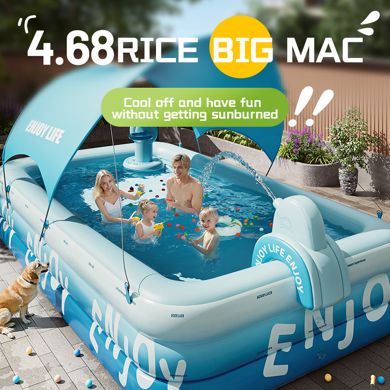Thickened Swimming Pool, Large Indoor and Outdoor One-Click Inflatable Swimming Pool for Adults and Children, Family Swimming Pool Wholesale Thickened Swimming Pool, Large Indoor and Outdoor One-Click Inflatable Swimming Pool for Adults and Children, Family Swimming Pool Wholesale
