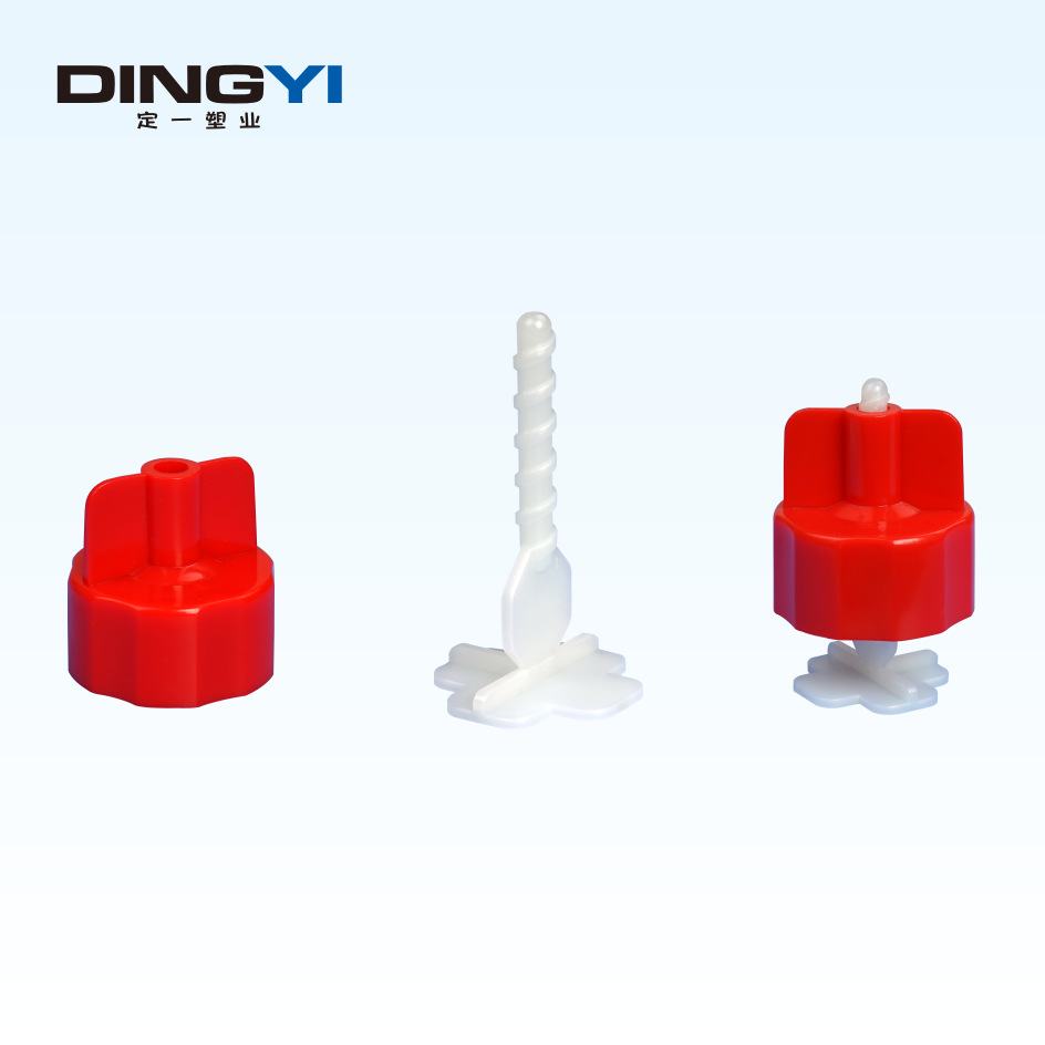 瓷砖找平器定位工具调平旋转式塑料垫片底座地砖调节器加厚厂家