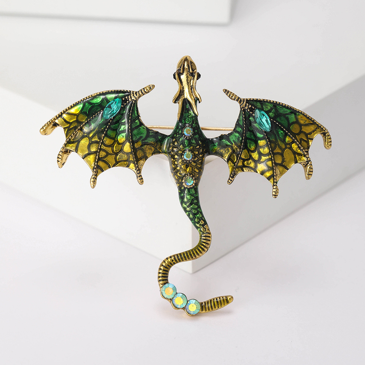 21g Weight Artificial Rhinestones Inlay Material Brooches Classification Banquet, Party, Street Occasion Alloy Material Animal Pattern Women's Gender Enamel Design Casual Style Casual Pin Animal Alloy Enamel Artificial Rhinestones Women's Brooches 16
