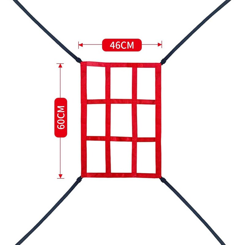 New Baseball and Softball Practice Ball Net System Adjustable Attack Area Target Accurate Practice Throwing and Hitting
