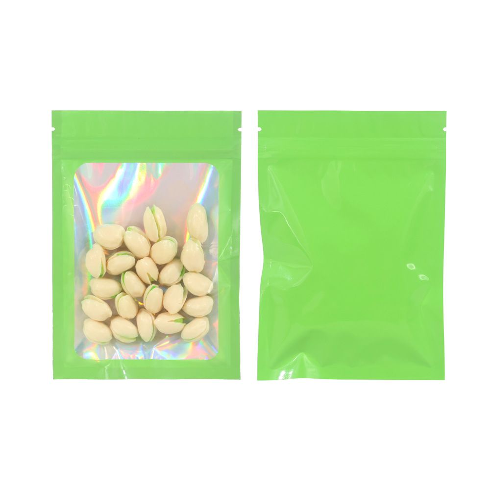 Bolsa ziplock de color láser, bolsa autoadhesiva, bolsa ziplock, bolsa de embalaje, bolsa de accesorios, bolsa de papel de aluminio, bolsa aluminizada, bolsa de plástico Symphony