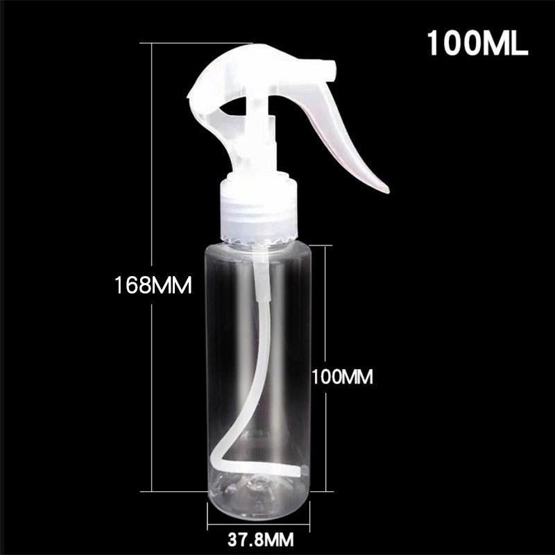 Botella de spray cosmética de embalaje de 100-500ml, botella de plástico, botella de spray, boquilla pequeña para ratón