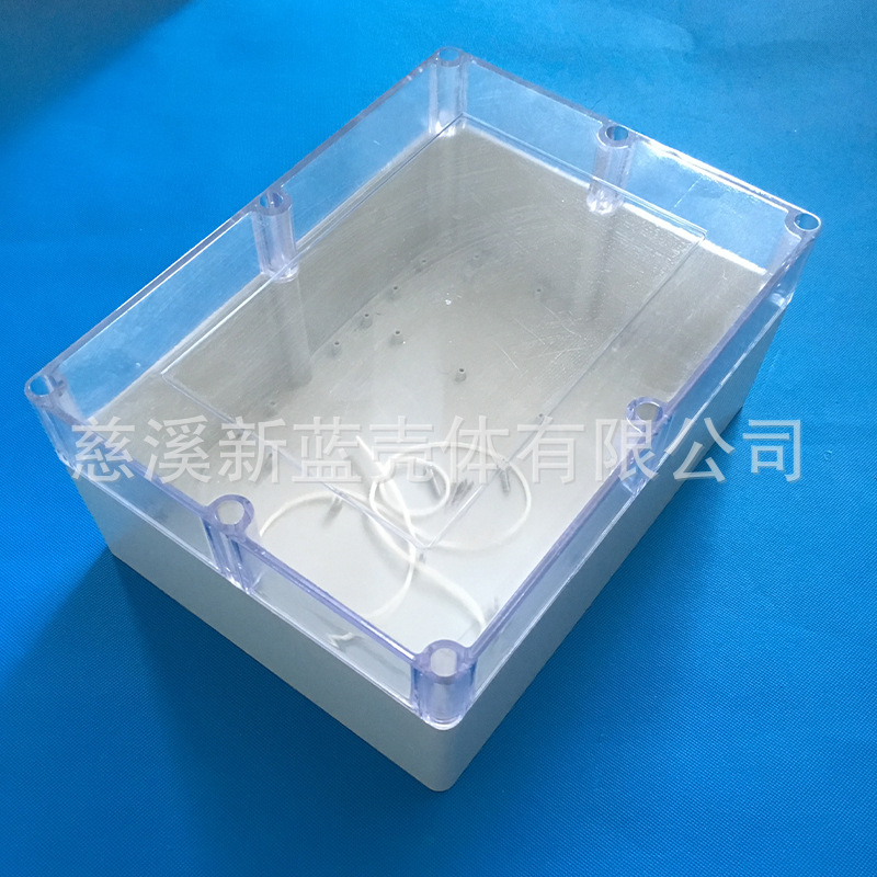 安防电源塑料机壳仪表机箱塑料防水盒F10高-T：320*240*140