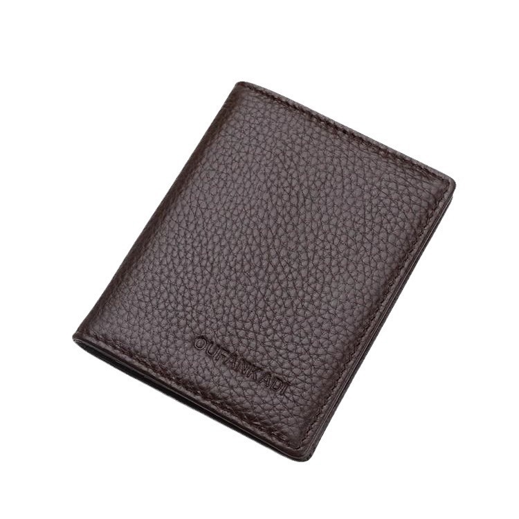 新型超薄型小型携帯カードカバー男性用革カードクリップミニカードケース女性用カードカバー軽薄カードカバー|undefined