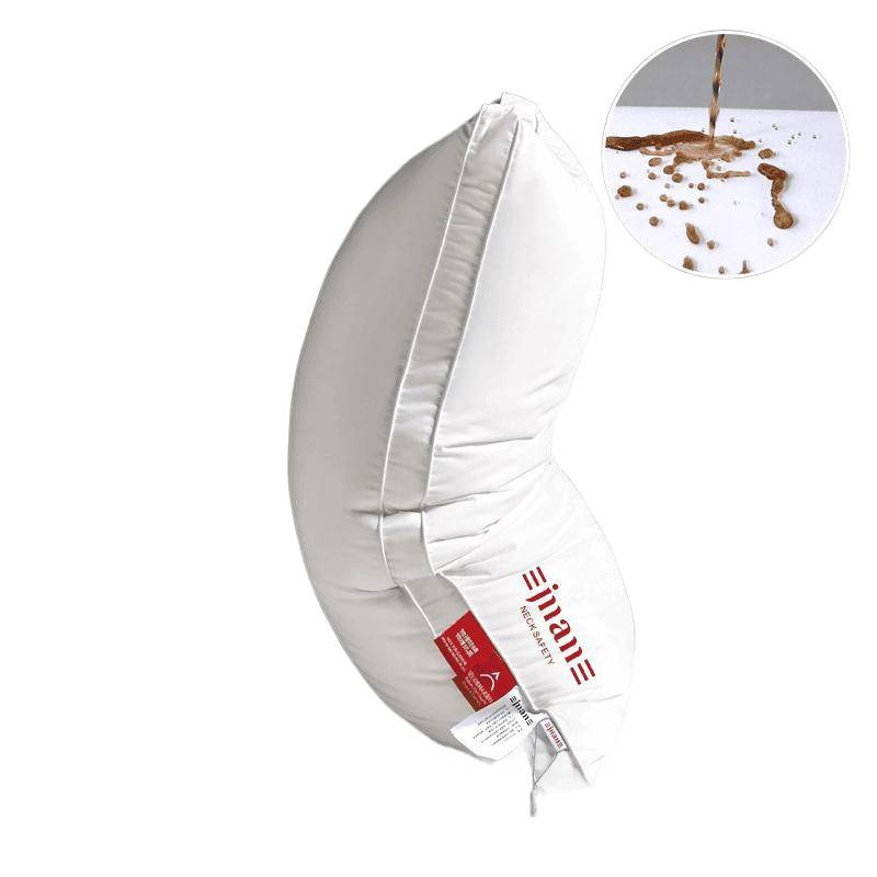 NeckSafe / almohada almohada de algodón anti manchas almohada de hotel almohada de cuello almohada doméstica suave para adultos