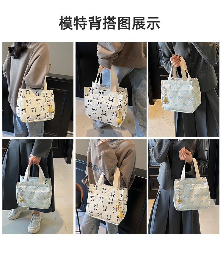 Wholesale fashion bento bag new daily lightweight handbag Korean version high-quality travel and business versatile handbag