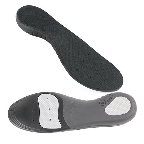 Cross-border arch insole flat foot support pad orthopedic full pad breathable massage pu sports shock absorbing insole wholesale