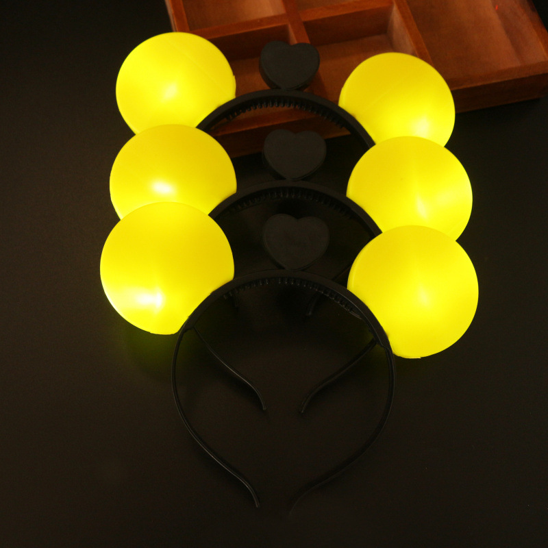 Estrellas de pentacos amarillos palos de apoyo estrella fluorescente palos de concierto accesorios para niños espectáculo brillante toque de pelo bandas