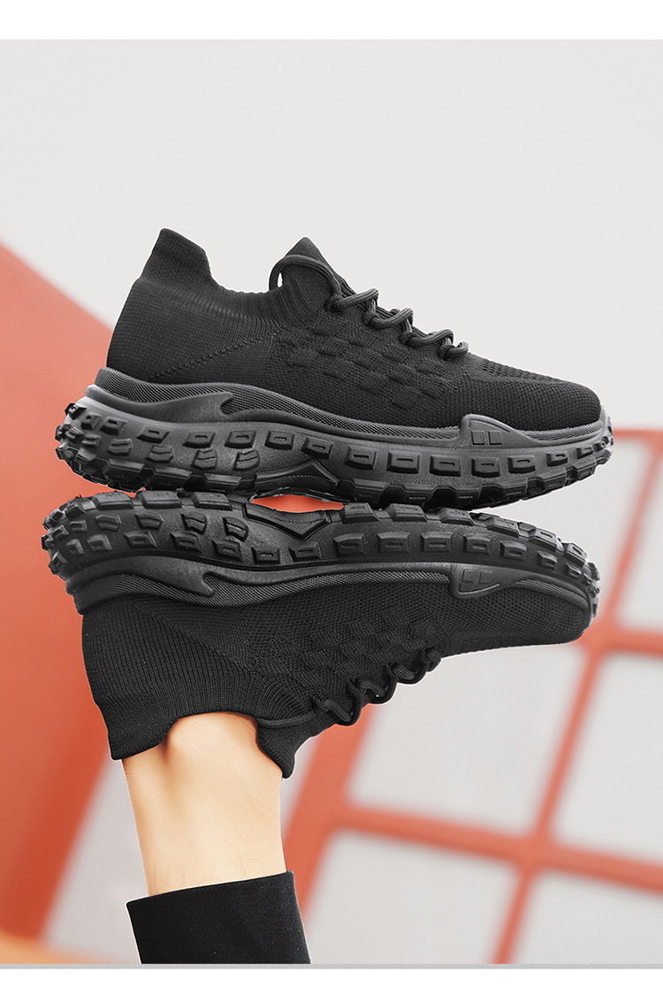 Coconut ins Koreanische Flut Papa Schuhe Jungen fliegen gewebt atmungsaktive Mesh-Bedeckung Füße dicke Unterseite Erhöhung Schuhe Student Herrenschuhe_voghion.com