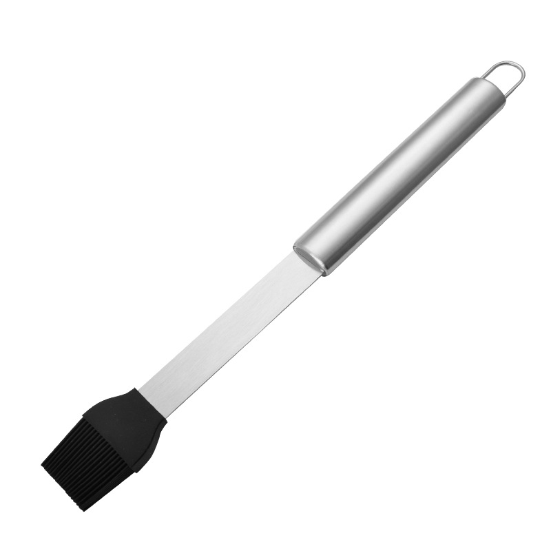 Juego de utensilios para hornear de acero inoxidable, herramienta de combinación de barbacoa, juego de barbacoa BBQ esencial para exteriores, juego de utensilios para hornear