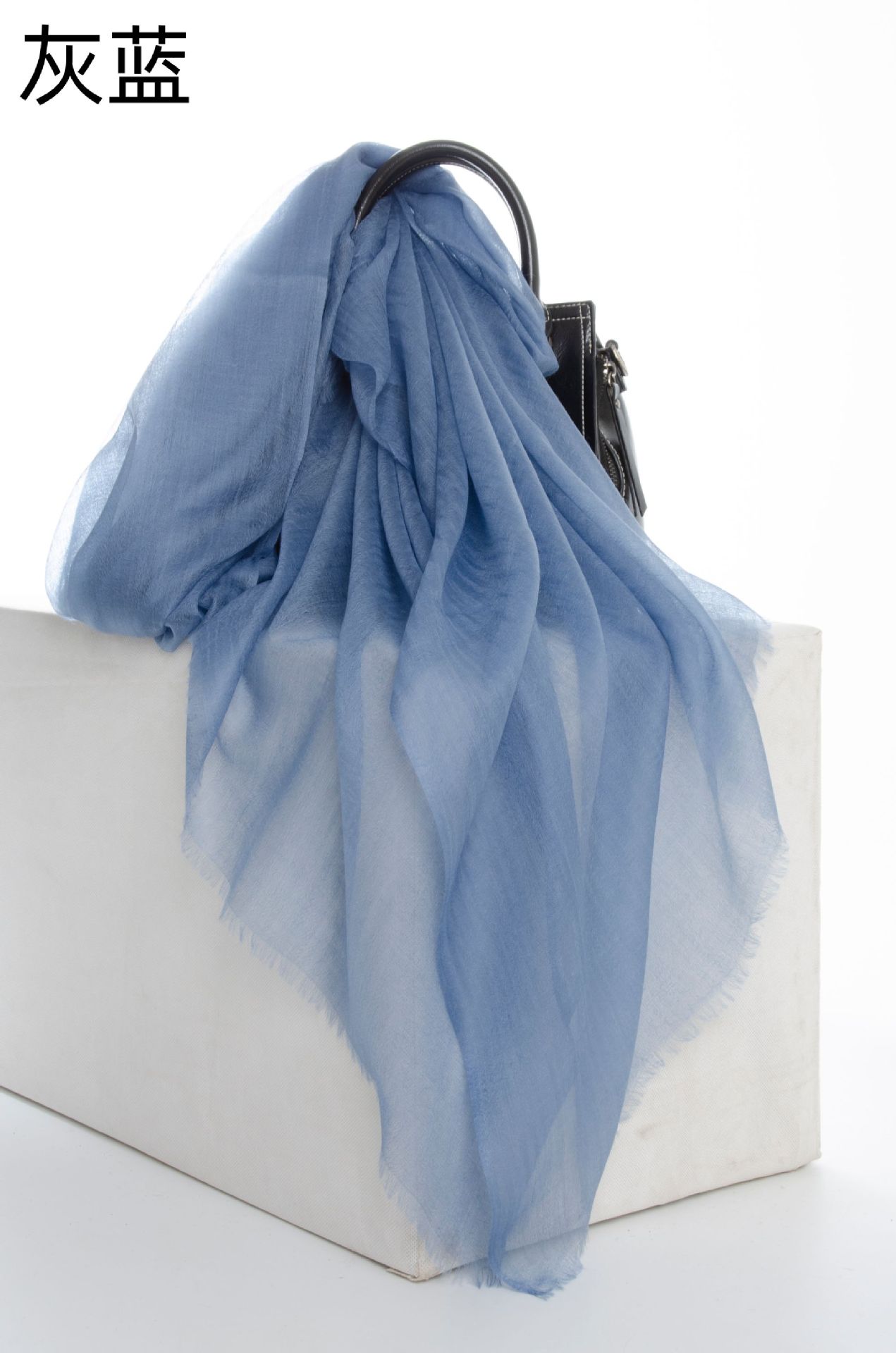 Fábrica de Mongolia Interior nuevo estilo liso 400 anillo ligero bufanda de terciopelo otoño e invierno cuatro estaciones damas cálido chal grande