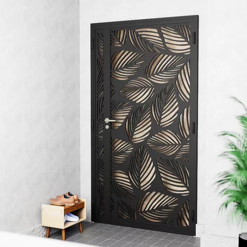 Hot Sale Entry Door Security Door Security Door Laser Cutting Hollow Decorative Board Fence Handrail Home Hotel Villa Hot Sale Entry Door Security Door Security Door Laser Cutting Hollow Decorative Board Fence Handrail Home Hotel Villa