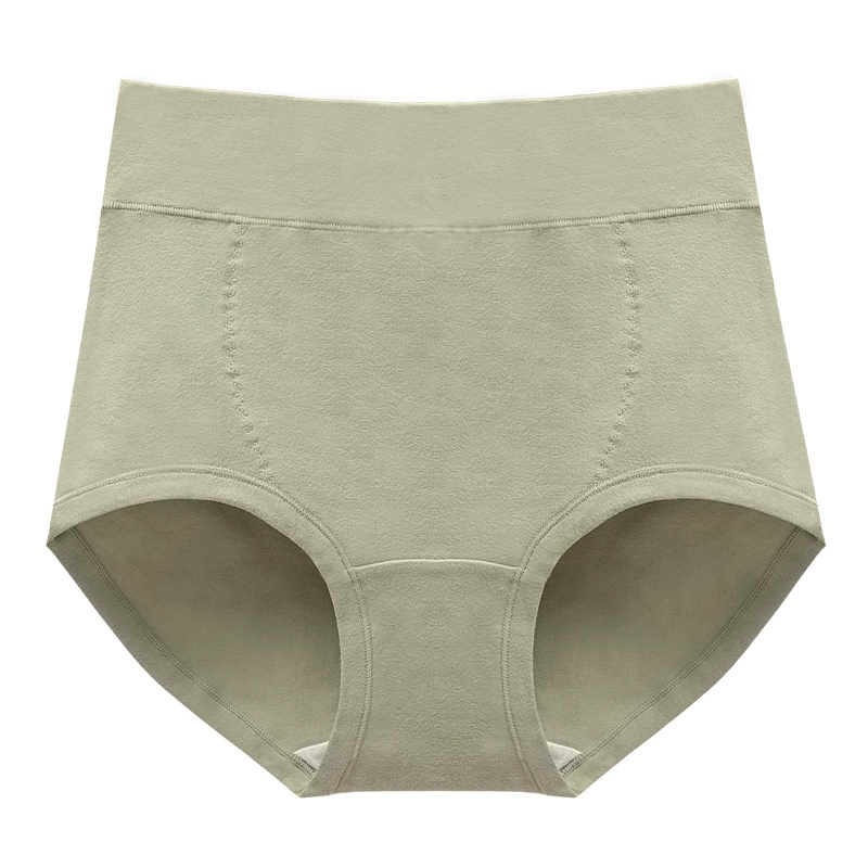 Postpartum Shaping High-Waist Cotton Panties, Antibacterial Breathable, Plus Size (L–XXL)