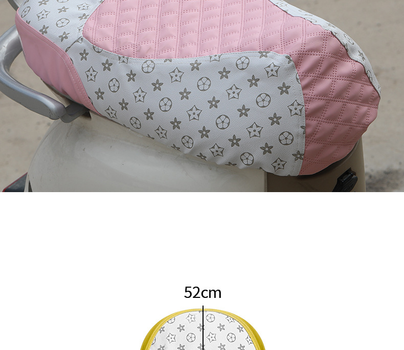 Suitable for No.9 Electric Vehicle Q Series Seat Cushion Cover, Summer Sun Protection Breathable Seat Cover, Electric Vehicle Wear-Resistant Universal Seat Cover