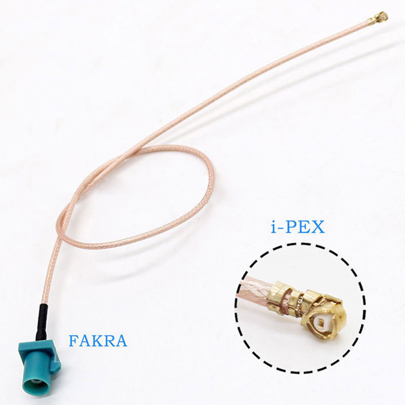 厂家直销 FAKRA转I-PEX接头连接器 天线转接线