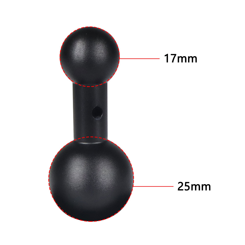 Ball head, 17mm, 25mm
