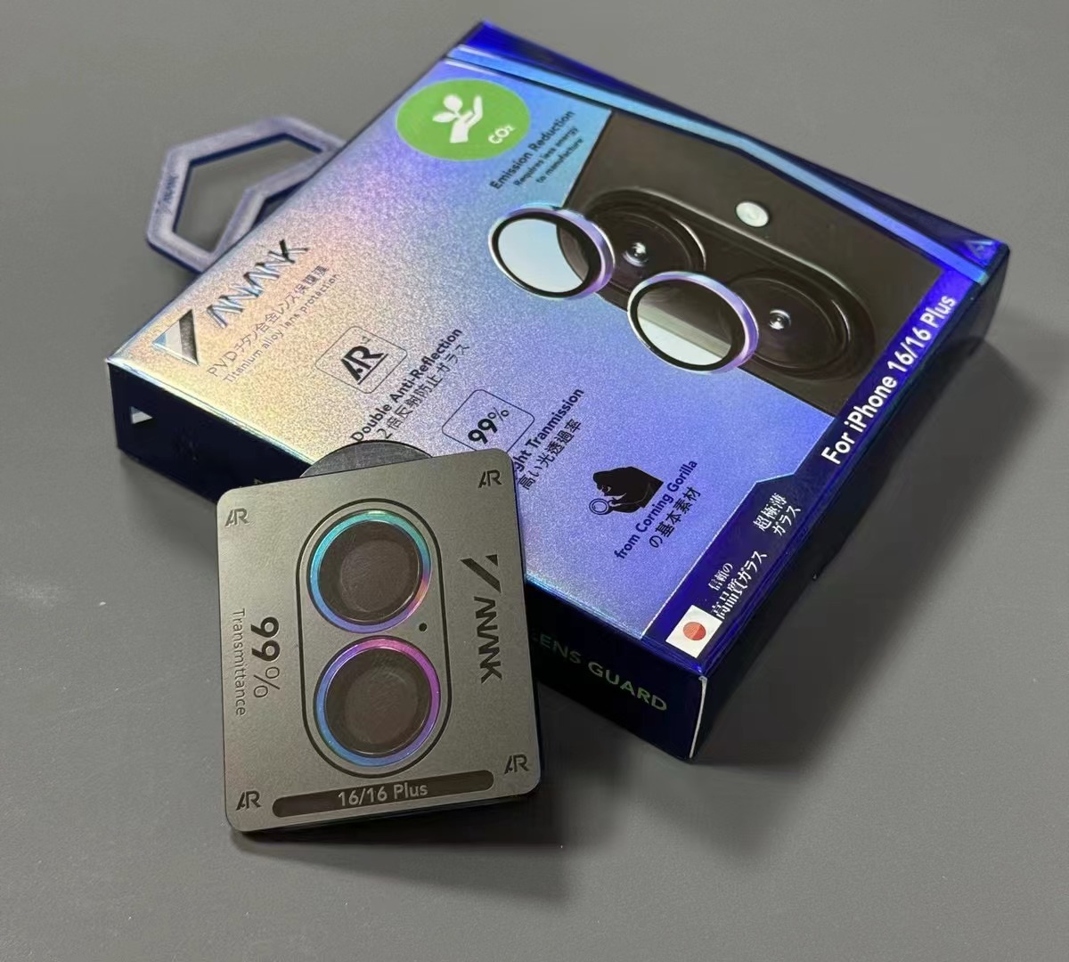 Aplicable a ANANK Apple 16promax lente película 15 / 14plus cámara de alta definición transparente ojo de halcón pegatina de posicionamiento