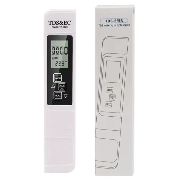 Upgraded model [Three-in-one water quality detection pen] with paper box