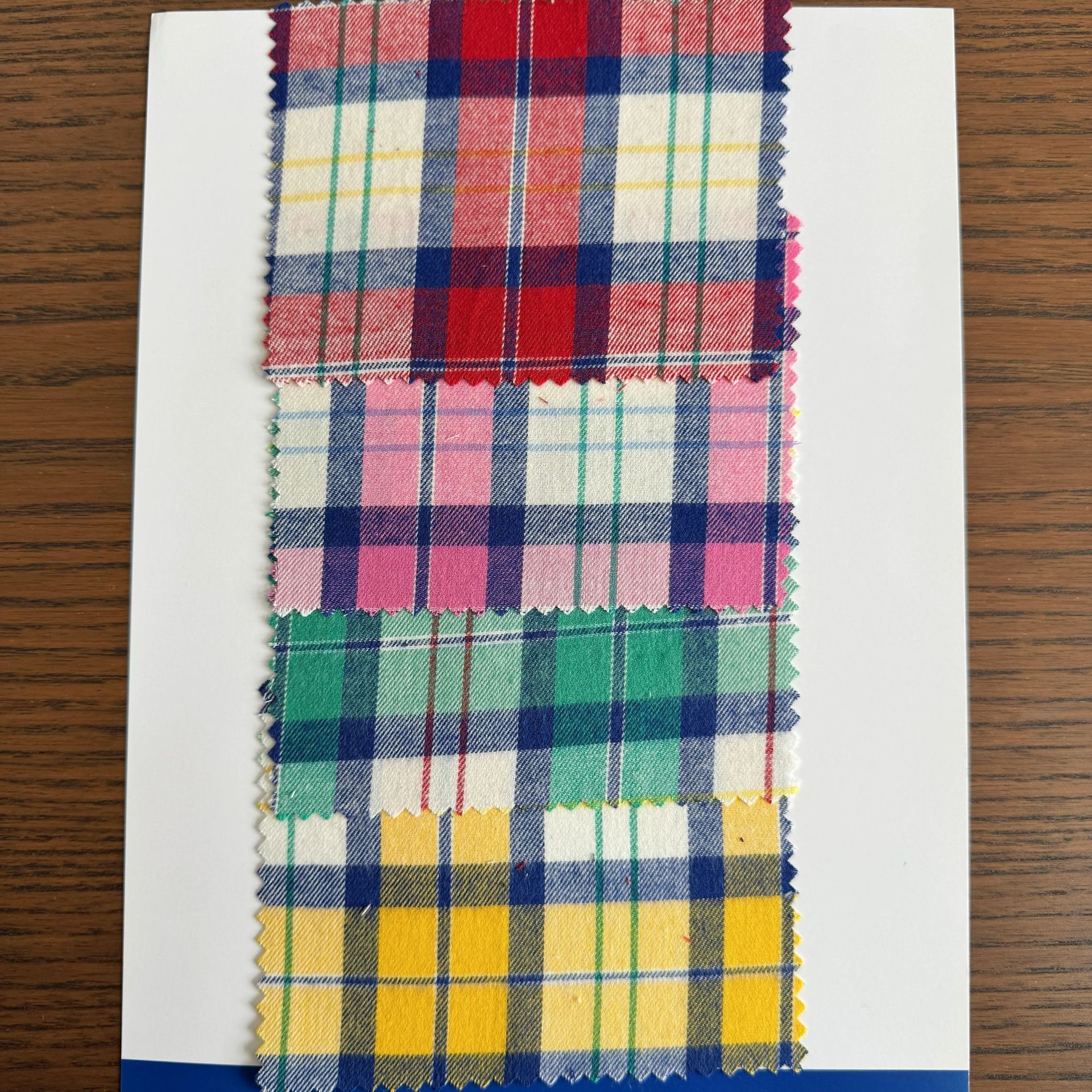 美式格子布21支全棉衬衫面料平纹