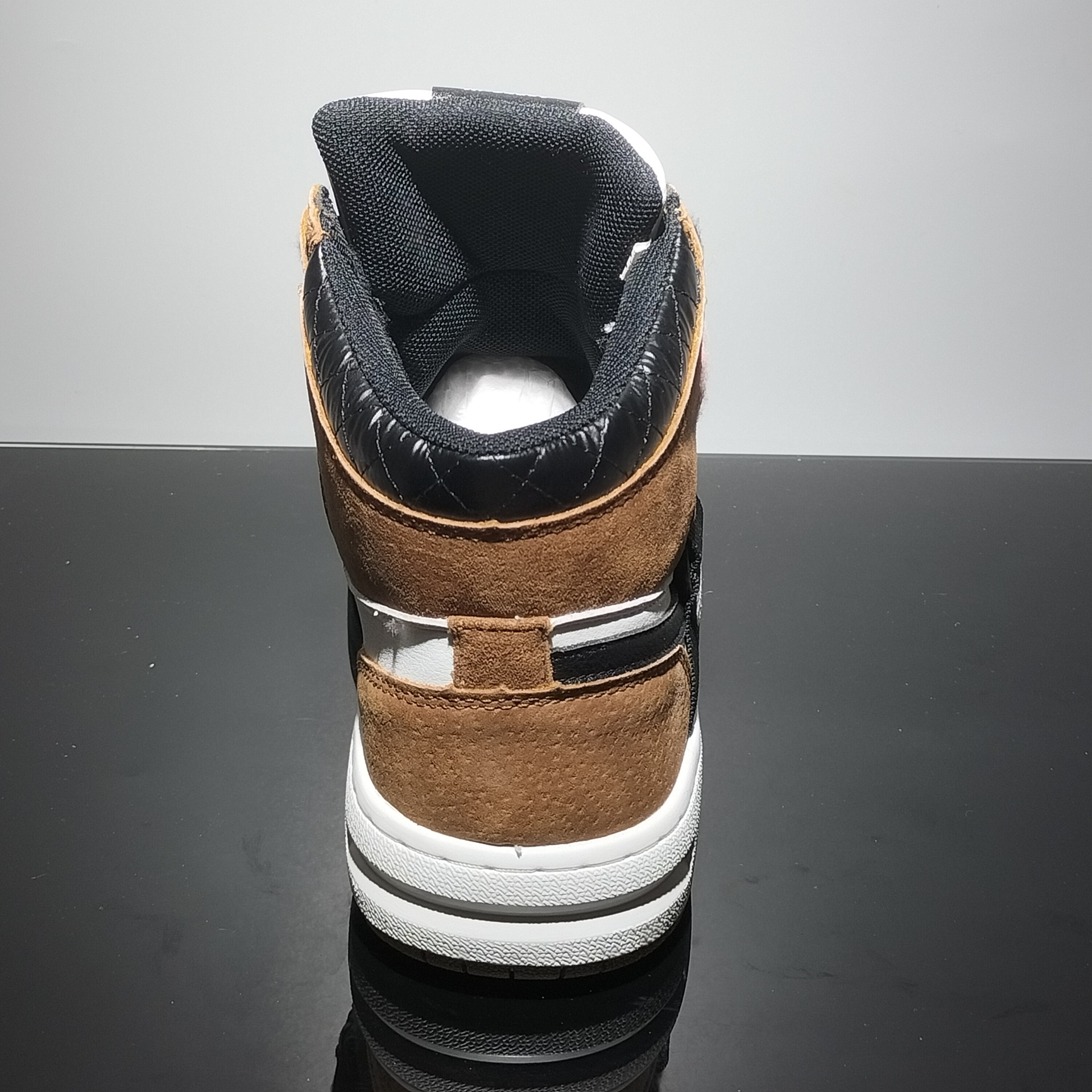 Tênis de skate de cano alto em couro legítimo masculino retro_voghion.com