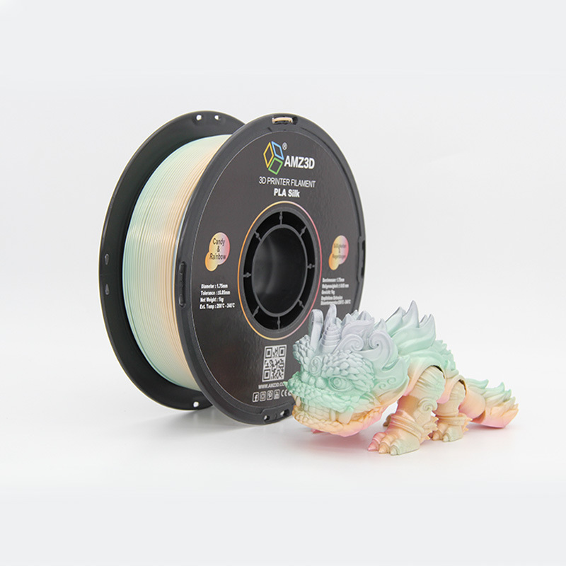 スポット 3D 印刷消耗品 Tuozhu FDM 材料 2 色グラデーションカラー フィラメント pla シルク 3D プリンタ消耗品|undefined