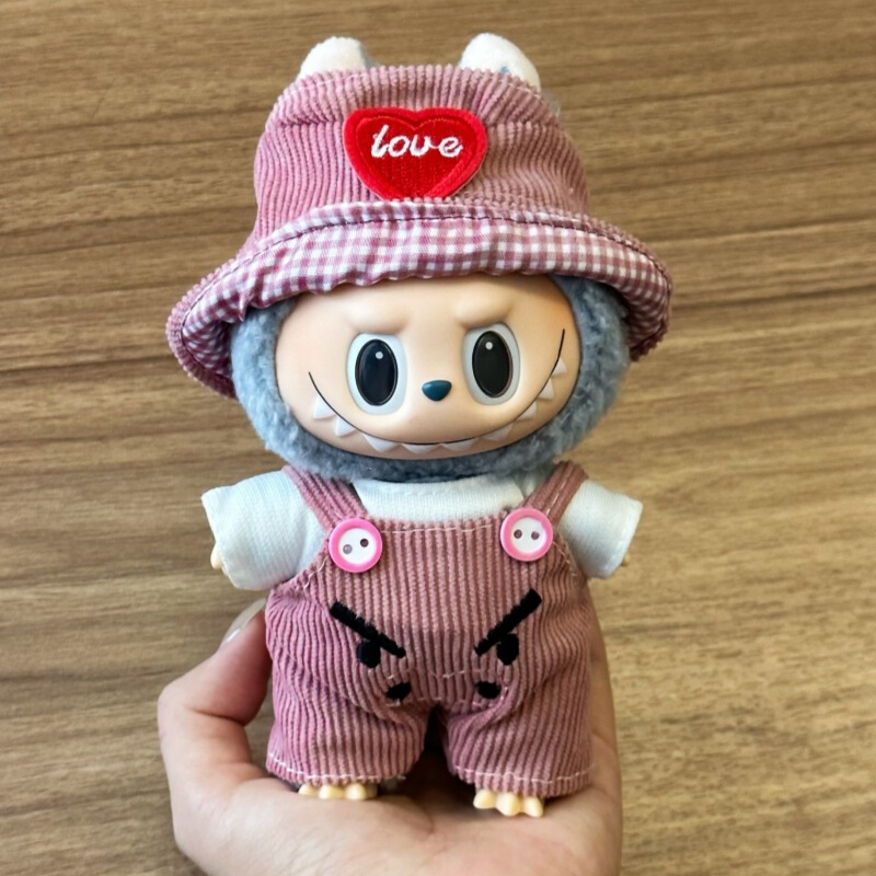 仅衣服适用labubu坐坐派对娃衣一二三代拉布布衣服套装配件饰周边|undefined
