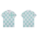 Checkered White Green