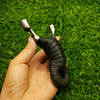 Hair rope stainless steel with flat rubber bands, slingshot, wholesale