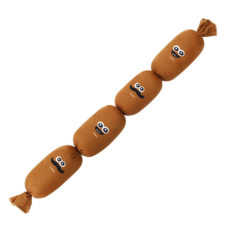 Juguetes para perros transfronterizos, dientes de peluche, peluche de voz, hamburguesas de peluche, compañía para aliviar el aburrimiento de perros pequeños y medianos, artículos para mascotas # #
