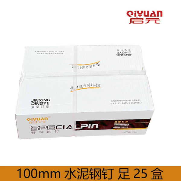 Special steel nails 100mm [full box of 25 boxes]