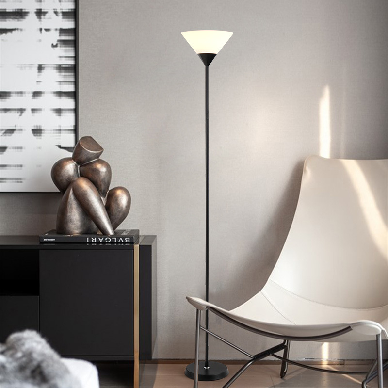 Lámpara de pie acrílica estilo nórdico para dormitorio o sala