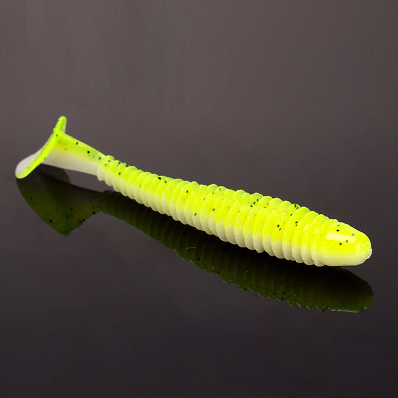 Sinking Paddle Tail Fishing Lure Soft Plastic Baits Fresh Water Bass Swimbait Tackle Gear