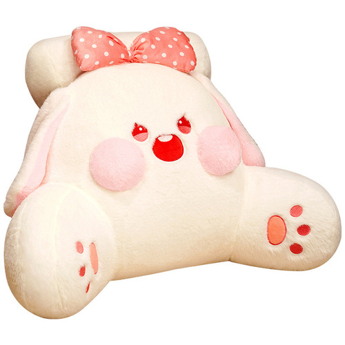 Cute student dormitory bed head cushion soft bag large backrest reading bed back support waist cushion pillow hugging cushion