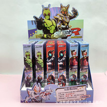 X-6527假面骑士盲盒笔卡通炫酷男生签字笔书写顺畅速干按动中性笔