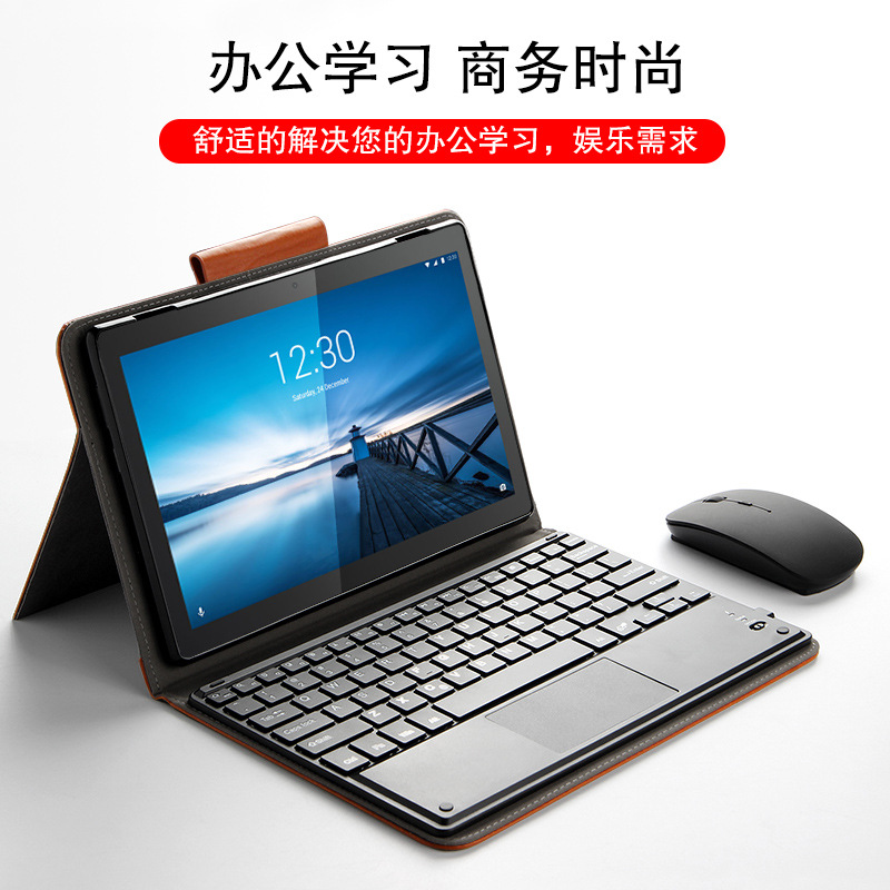 适用联想M10 FHD REL蓝牙键盘10.1英寸平板电脑TB-X605FC保护套/|ru