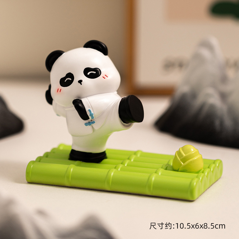 팬더 핸드폰 거치대 [킥]