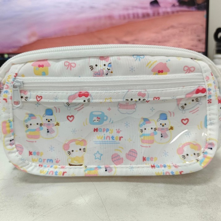 Jiyikawa ペンシルバッグ ins 高価値文具バッグ大容量学生筆箱多機能化粧品バッグ|undefined