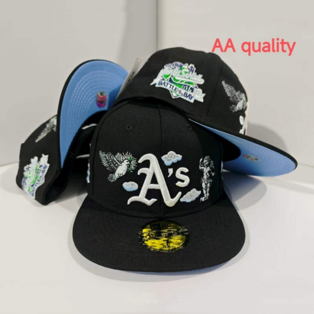 Gorra de béisbol de la liga de equipos de comercio exterior transfronterizo, novedad 2026, superventas, con patrón AA, de ala plana, a la moda y de talla estándar.
