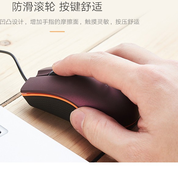 M20 ratón cable computadora portátil esmerilado negocio mini ratón USB ratón óptico y eléctrico comercio electrónico transfronterizo comercio exterior