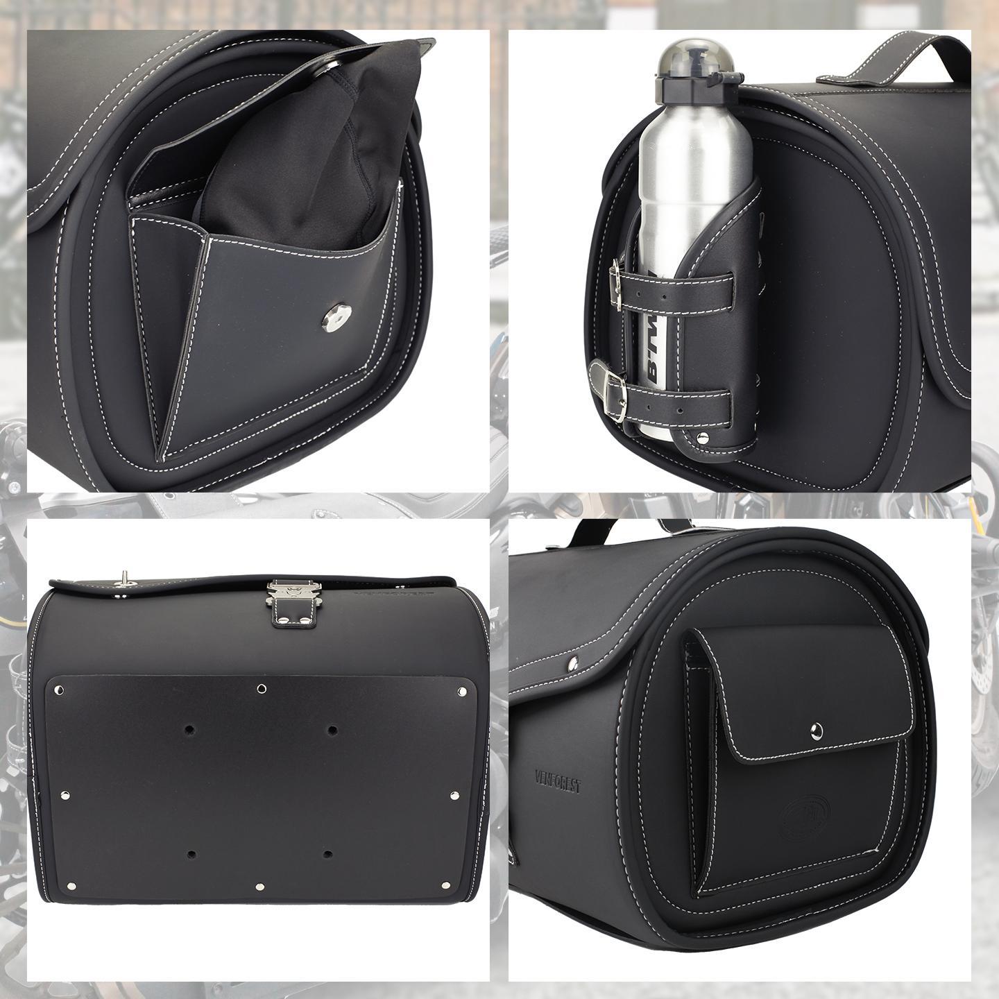 Best-selling motorcycle tail box for Suzuki scooters and electric bikes, suitable for full-face and half-face helmets, with bottom fixation