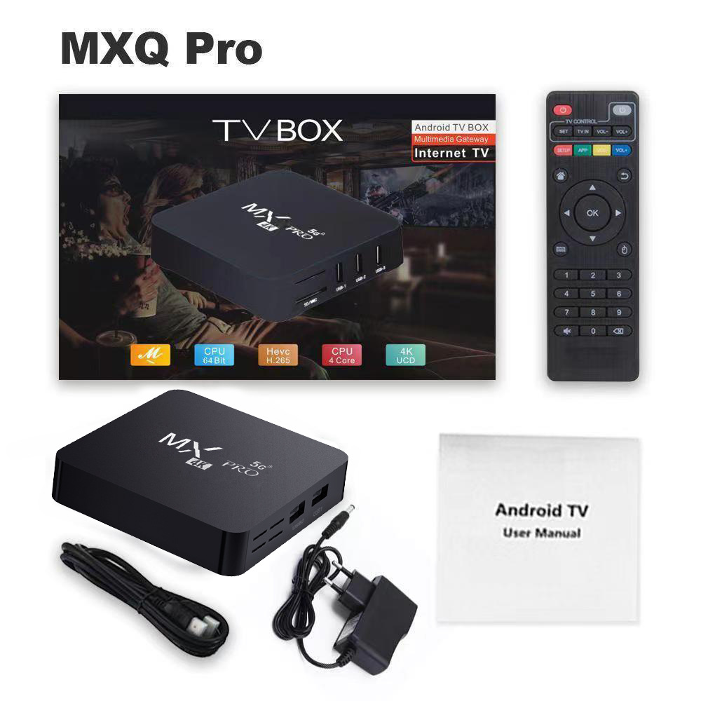 Decodificador de comercio exterior reproductor de red HD 4K Android TV Box s905 Android 9.0 TVBOX transfronterizo