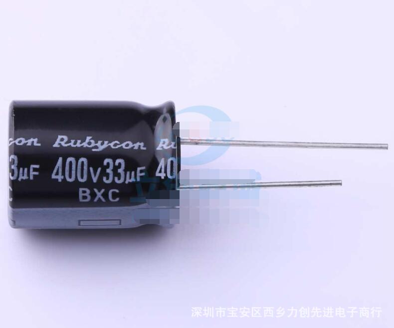 400BXC33MEFC16X20 参数 33uF 400V 引线型铝电解电容