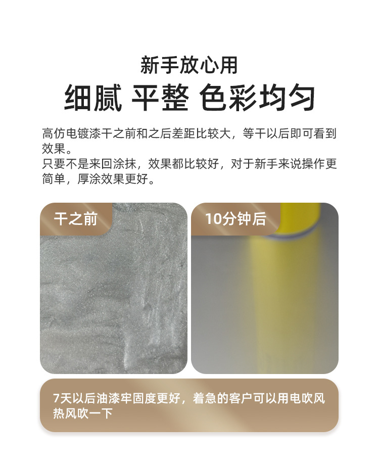 Leshida Glasses Frame Touch-Up Paint Pen High-Quality Imitation Electroplating Non-Chrome Hardware Paint Repair Wholesale in Stock Dropshipping