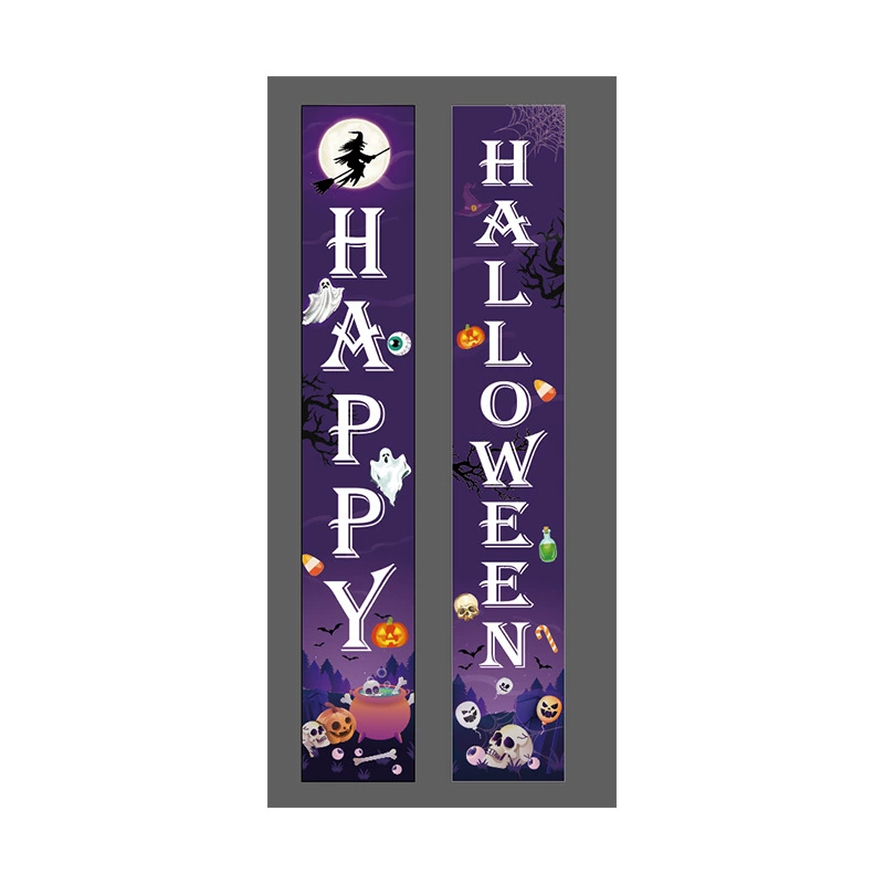 Новый Хэллоуин куплет 180*30 фоновых баннеров для украшения праздничной атмосферы
