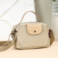 爆款复古时尚百搭2025春夏女包单肩斜挎手拎包跨境高级感饺子包