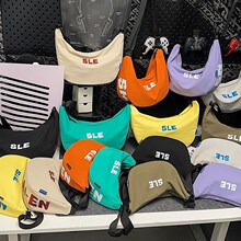 原创小众斜挎包男潮牌设计感饺子包女轻便通勤单肩包时尚斜挎包
