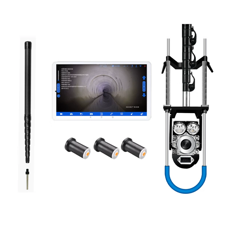 Муниципальный трубопровод перископ qv HD беспроводной перископ для обнаружения сломанных и засоренных муниципальных дренажных труб KT-Q2