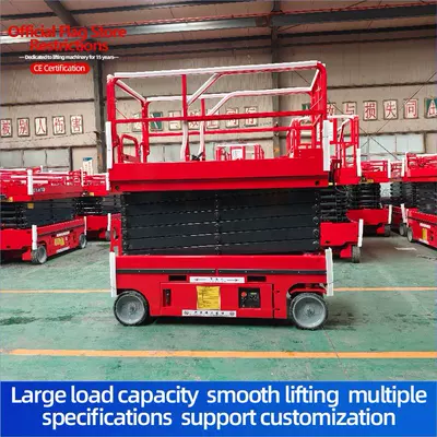 Platform, Elevated Work Vehicle, Scissor-Type – Avtomobil fırlanan platformaları
